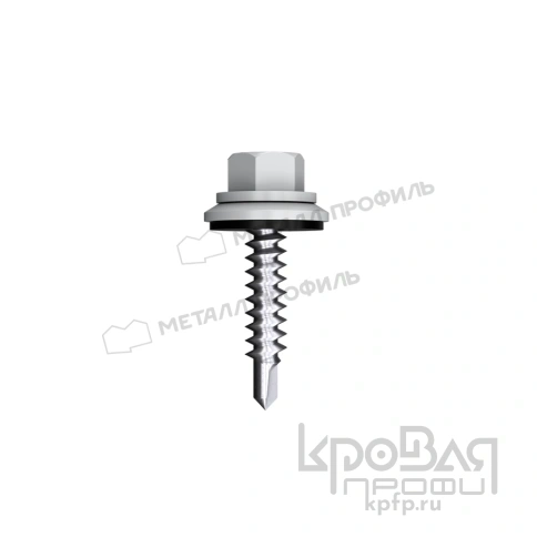 Саморез 4,8х35 ROOFRetail RAL7004 (серый) фото 1