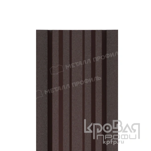 Штакетник металлический МП LАNE-T 16,5х99 (VikingMP E-20-8019-0.5) фото 1