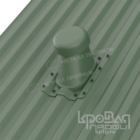 Выход вентиляции универсальный С-21 (зеленый) фото 2