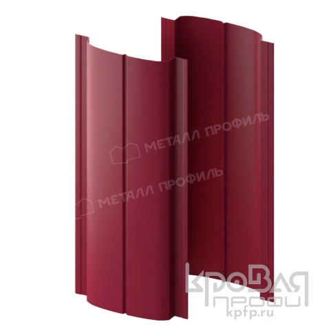 Штакетник металлический МП ELLIPSE-T 19х126 (ПЭД-01-3005\3005-0.45) фото 2