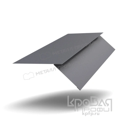Планка карнизная FASTCLICK 130х80х2000 (VALORI-20-Grey-0.5) фото 1