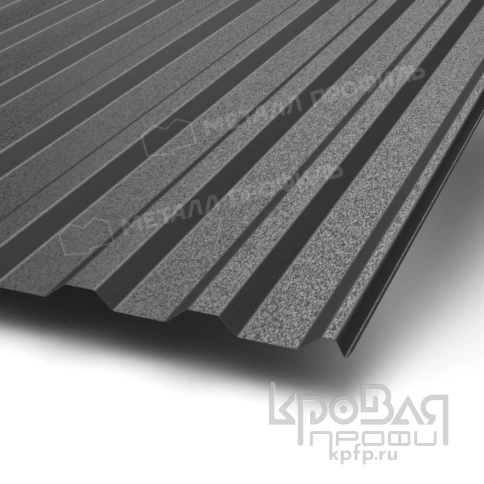 Профилированный лист МП-20х1100-R (VALORI-20-DarkGrey-0,5) фото 1