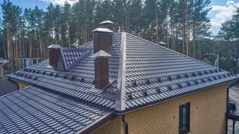 Металлочерепица МП Трамонтана-X (PURMAN-20-8017-0.5) фото 8