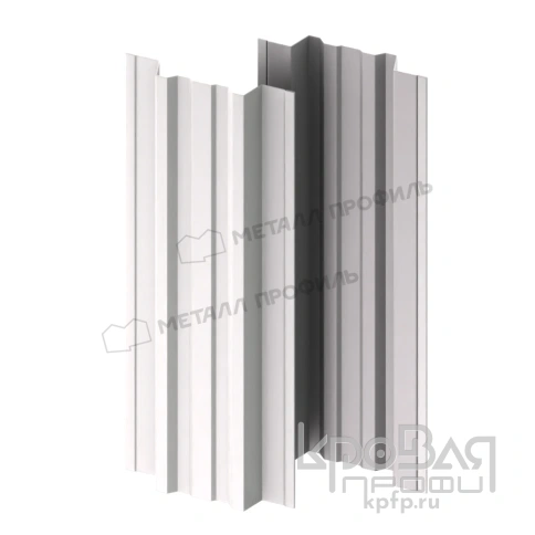 Штакетник металлический МП TRAPEZE-T 16,5х118 (ПЭ-01-9003-0.4) фото 2
