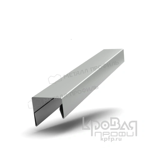 Планка П-образная 23х22х2000 (ПЭ-01-9003-0.4) фото 1