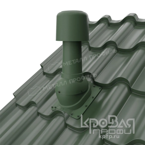 Выход вентиляции изолированный MAXI 125/160 Монтерроса (зеленый) фото 2