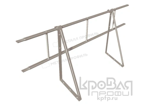 Ограждение кровельное ОК-h600х1860 мм (9002) фото 2
