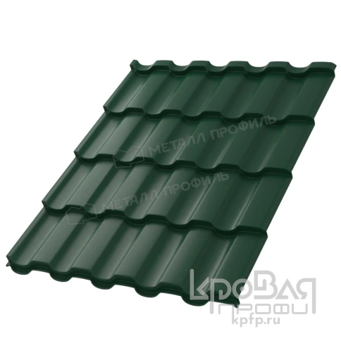 Металлочерепица МП Монтекристо-M NormanMP (ПЭ-01-6005-0.5) фото 2