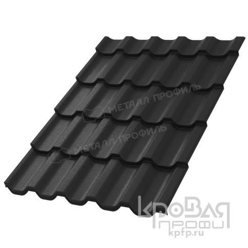 Металлочерепица МП Трамонтана-SL (VALORI-20-DarkGrey-0.5) фото 2