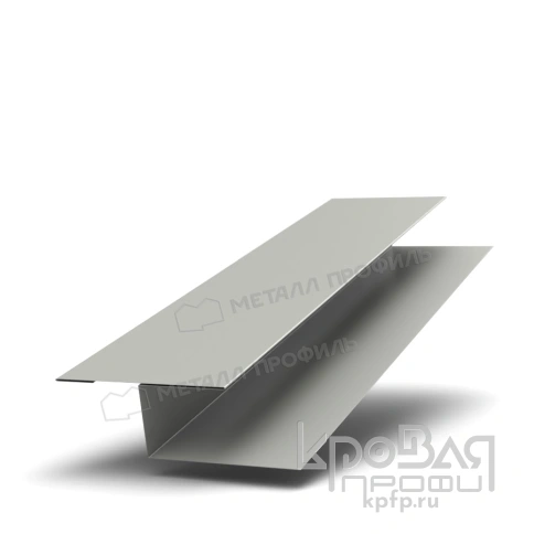 Планка стыковочная универсальная 50х18х3000 (PURMAN-20-9010-0.5) фото 1