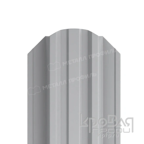 Штакетник металлический МЕТАЛЛ ПРОФИЛЬ TRAPEZE-O 16,5х118 (ПЭ-01-7004-0.45) фото 1