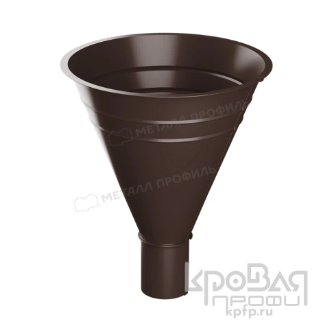 Воронка водосборная Foramina PUR D100/300 (PUR_Д-01-8017\8017-0.5) фото 1