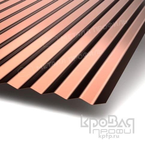 Профилированный лист МП-18х1100-B (PURMAN-20-Argillite-0,5) фото 1