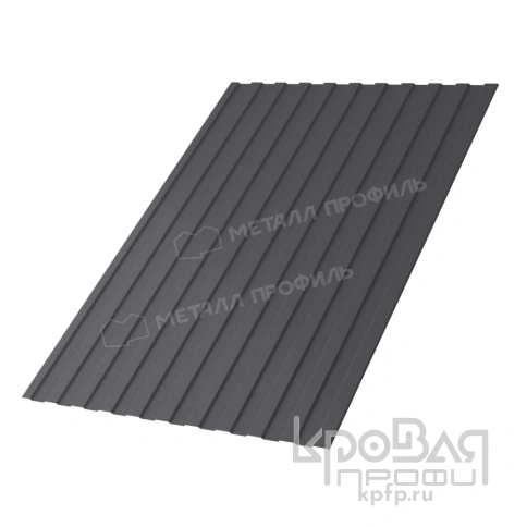 Профлист МЕТАЛЛ ПРОФИЛЬ С-8x1150-A (VALORI-20-Grey-0,5) фото 2