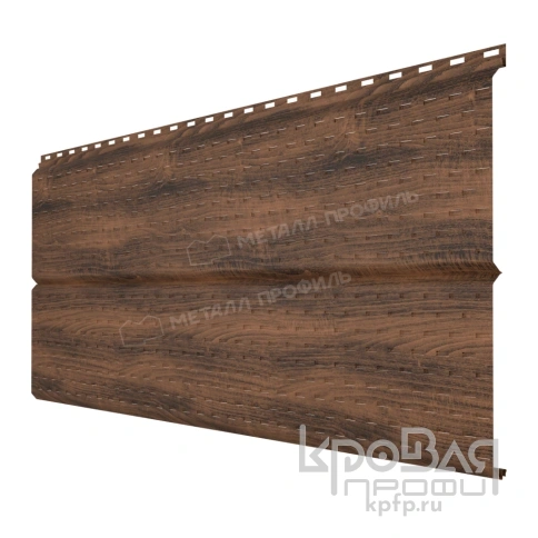 Софит перфор. Lбрус-XL-14х335 (ECOSTEEL_MA-01-МореныйДуб-0.5) фото 1
