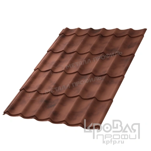 Металлочерепица МП Ламонтерра-XL Cloudy (КЛМА-02-Anticato-0.5) фото 2