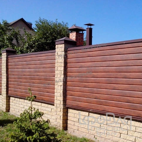 Сайдинг Lбрус-XL-В-14х335 (ECOSTEEL_MA-01-МореныйДуб-0.5) фото 6