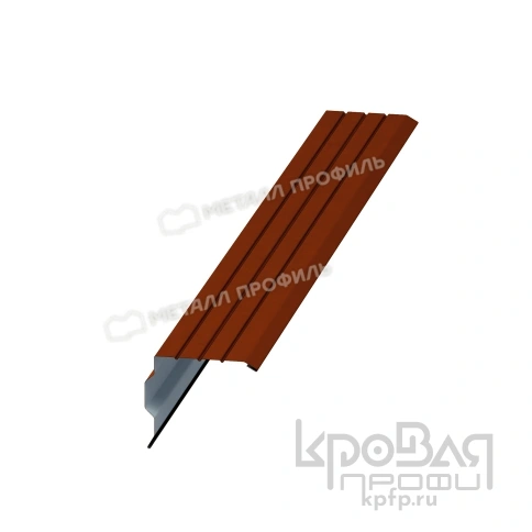 Планка торцевая 90х115х2000 (AGNETA-20-Copper\Copper-0.5) фото 1