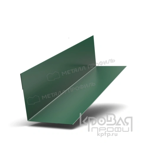 Планка угла внутреннего 115х115х2000 (ПЭ-01-6005-0.5) фото 1