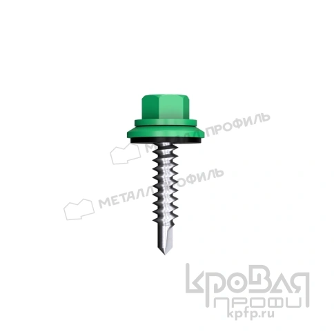 Саморез 4,8х35 ROOFRetail RAL6029 (зеленая мята) фото 1