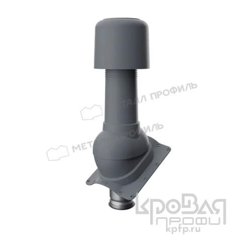 Выход вентиляции изолированный MAXI 125/160 Монтерроса (серый) фото 1