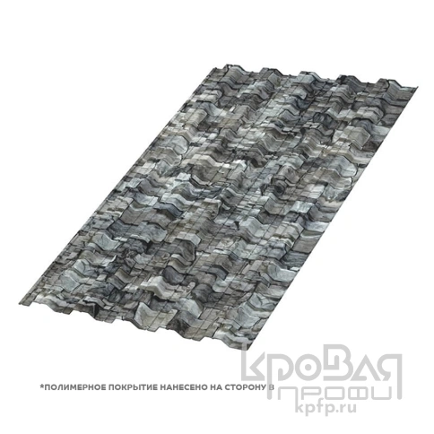 Профилированный лист НС-35х1000-B (ECOSTEEL-01-БелыйКамень-0,5) фото 1