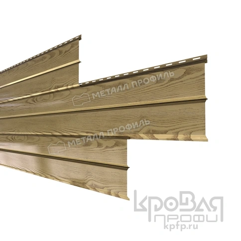 Сайдинг Lбрус-XL-14х335 (ECOSTEEL-01-Сосна-0.5) фото 2