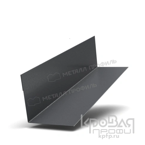 Планка угла внутреннего 115х115х2000 (PureTech_Mat-20-7024-0.5) фото 1