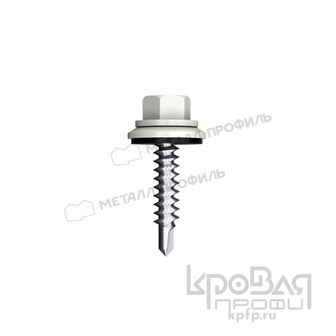 Саморез 4,8х35 ROOFRetail RAL9002 (серо-белый) фото 1