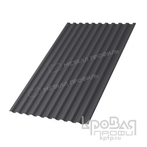 Профилированный лист С-21х1000-A (VALORI-20-Grey-0,5) фото 2