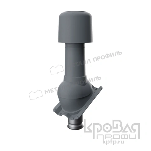 Выход вентиляции изолированный MAXI 125/160 С-21 (серый) фото 1