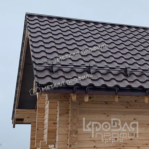 Металлочерепица МП Монтерроса-XL (VikingMP E-20-8004-0.5) фото 6