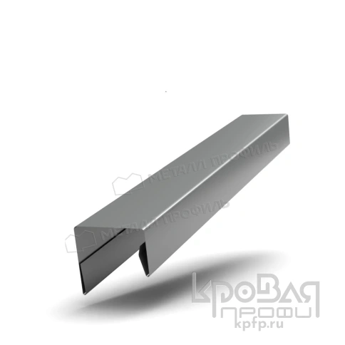 Планка П-образная 23х22х2000 (ПЭ-01-9006-0.45) фото 1