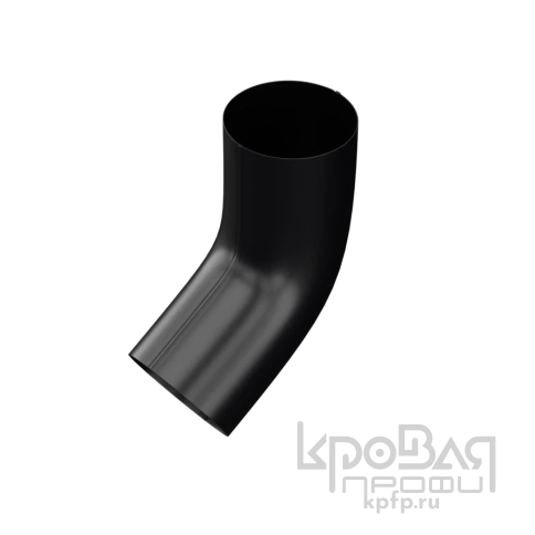 Колено трубы D100 (PURMAN Д-20-9005\9005-0.6) фото 1