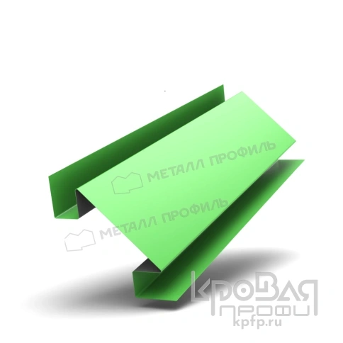 Планка угла внутреннего сложного 75х3000 (ПЭ-01-6018-0.5) фото 1