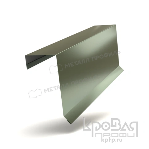 Планка торцевая кровельная FASTCLICK 65х130х2000 (PURMAN-20-Tourmalin-0.5) фото 1