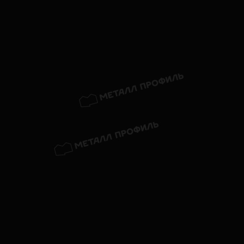 Штакетник металлический МЕТАЛЛ ПРОФИЛЬ М-111-О (ПЭ-01-9005-0.45) фото 2