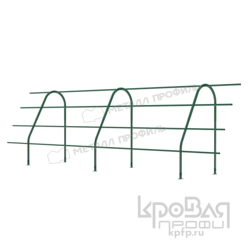 Ограждение кровельное ОК-h1200х3000 мм (6005) фото 1