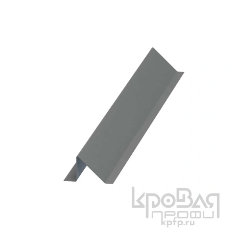 Планка снегозадержателя 95х65х2000 NormanMP (ПЭ-01-9006-0.5) фото 1