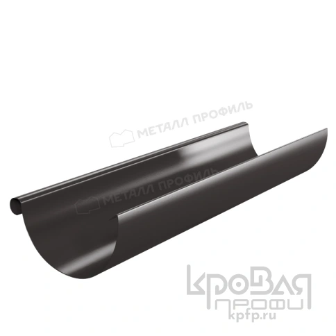 Желоб водосточный Foramina PUR D150х3000 (PUR_Д-01-RR32\RR32-0.5) фото 1