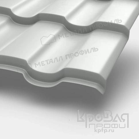 Металлочерепица МП Монтекристо-XL NormanMP (ПЭ-01-9003-0.5) фото 1