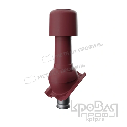 Выход вентиляции изолированный MAXI 125/160 С-21 (красный) фото 1