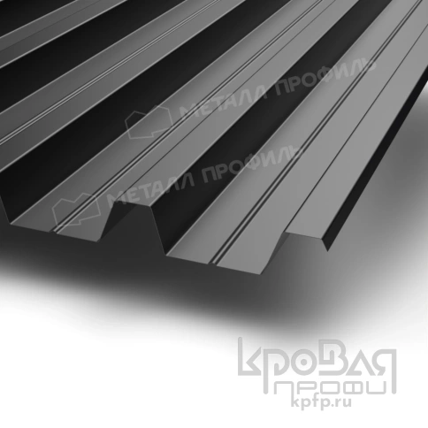 Профилированный лист Н-60х845-A (PURMAN-20-9005-0,5) фото 1