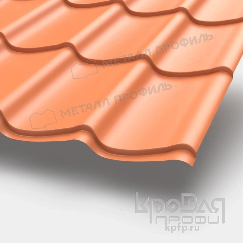 Металлочерепица МП Ламонтерра-XL NormanMP (ПЭ-01-8004-0.5) фото 1