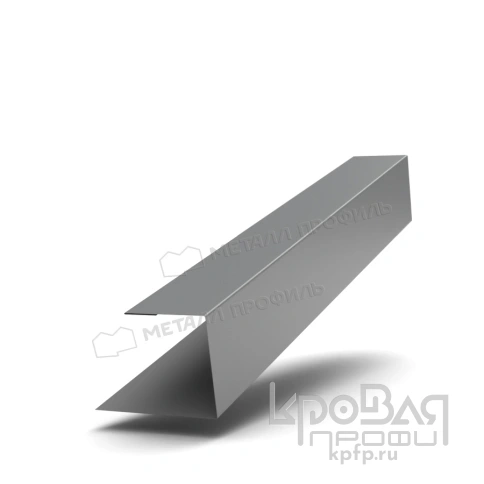 Планка J-профиль Woodstock 25х30х3000 NormanMP (ПЭ-01-7004-0.5) фото 1