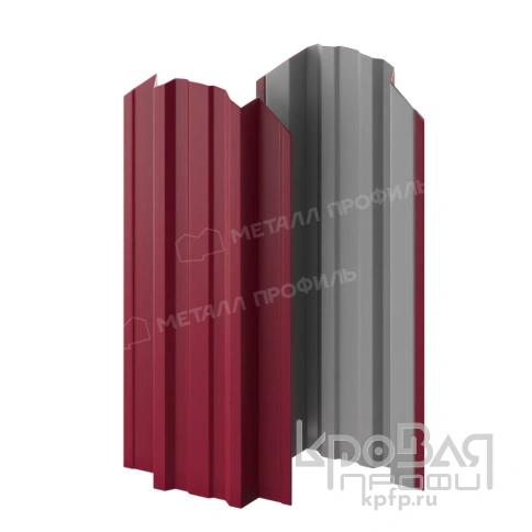 Штакетник металлический МП TRAPEZE-O 16,5х118 (ПЭ-01-3005-0.45) фото 2