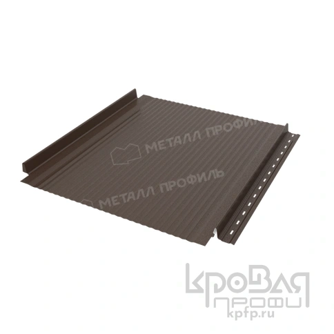 Фальцевая панель Металл Профиль FASTCLICK-В (VALORI-20-DarkBrown-0.5) фото 1