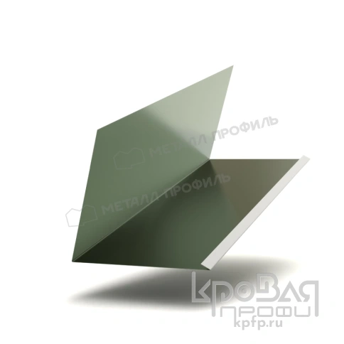 Планка примыкания верхняя к трубе FASTCLICK 250х240х2000 (PURMAN-20-Tourmalin-0.5) фото 1