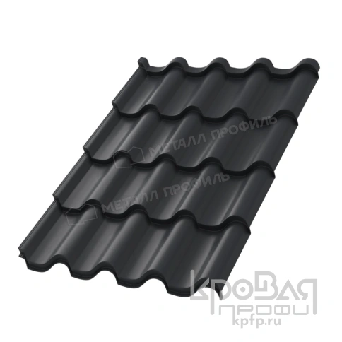 Металлочерепица МП Монтерроса-ML (PURMAN-20-7024-0.5) фото 2