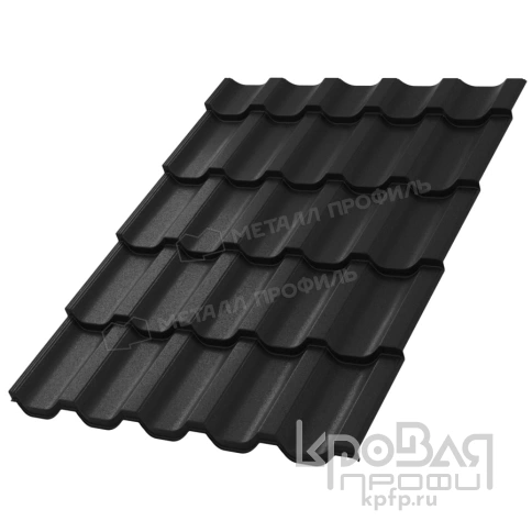 Металлочерепица МП Трамонтана-M (VikingMP E-20-9005-0.5) фото 2